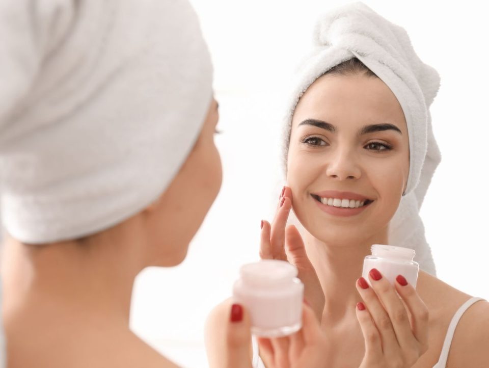 routine de soins visage