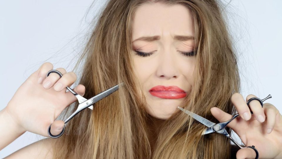 cheveux abimés