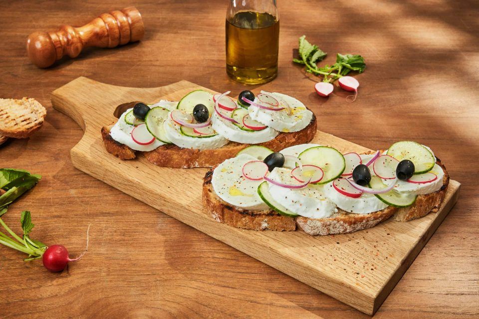 Bruschetta végétarienne