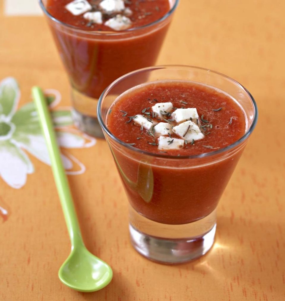 Gaspacho aux tomates