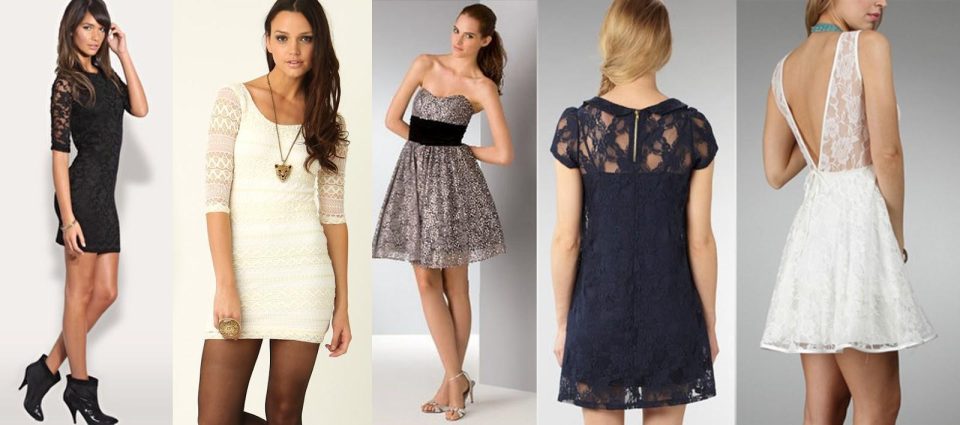 robe en dentelle