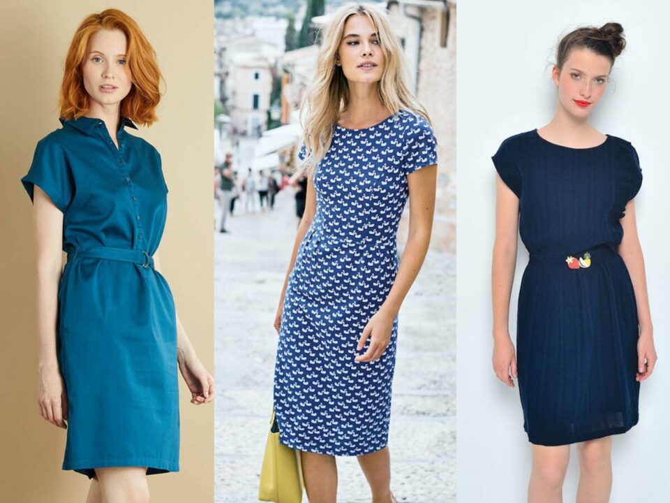 Robe bleu ciel